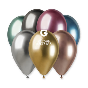 Shiny Solid Color Latex 13" Balloons