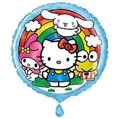 18" Hello Kitty & Friends Mylar Balloon