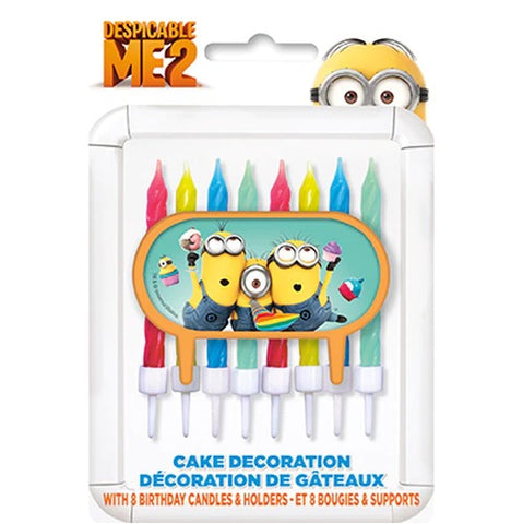 Minions Candles 8CT