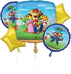 Mario Balloon Boquet