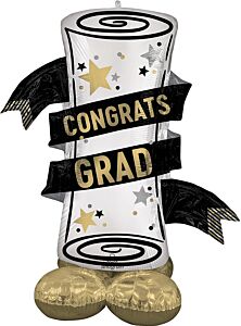 Balloon Mylar Grad Diploma Airloonz