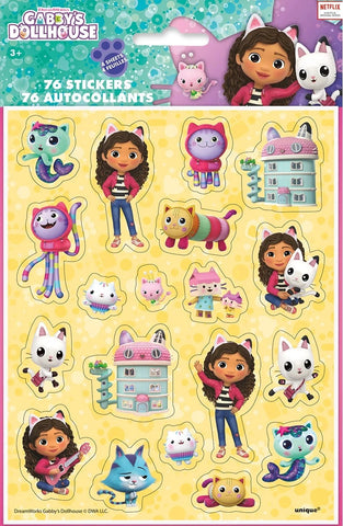 Gabby's Dollhouse Sticker Sheets 76CT
