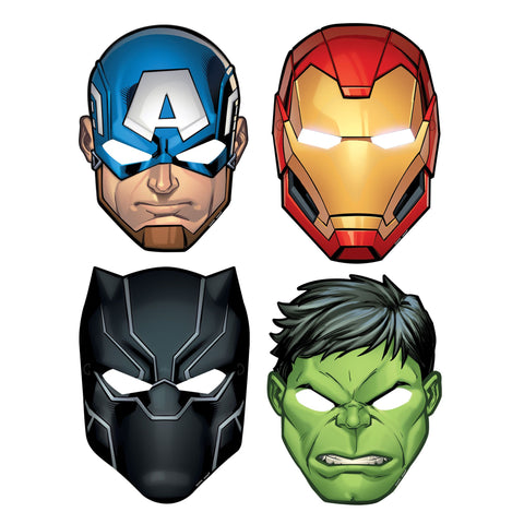 Marvel Avengers Powers Unite? Paper Masks 8CT