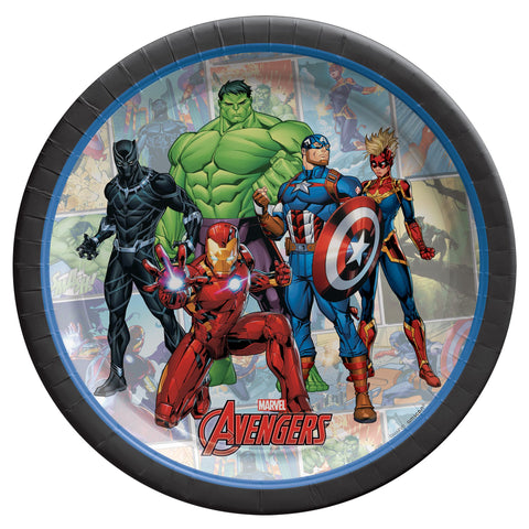 Marvel Avengers Powers Unite? 7" Round Plates