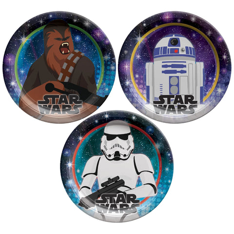Star Wars? Galaxy of Adventures 7" Round Plates - Assorted