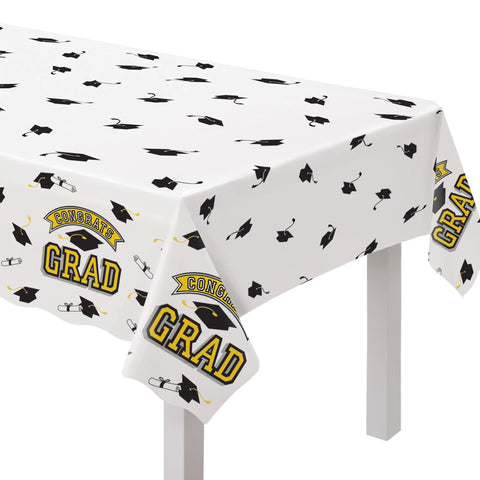 True To Your School Table Cover - Yellow