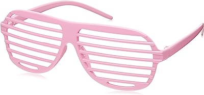 Pink Slat Glasses