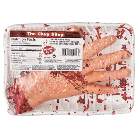 Hand Meat Market Pack - Plastic