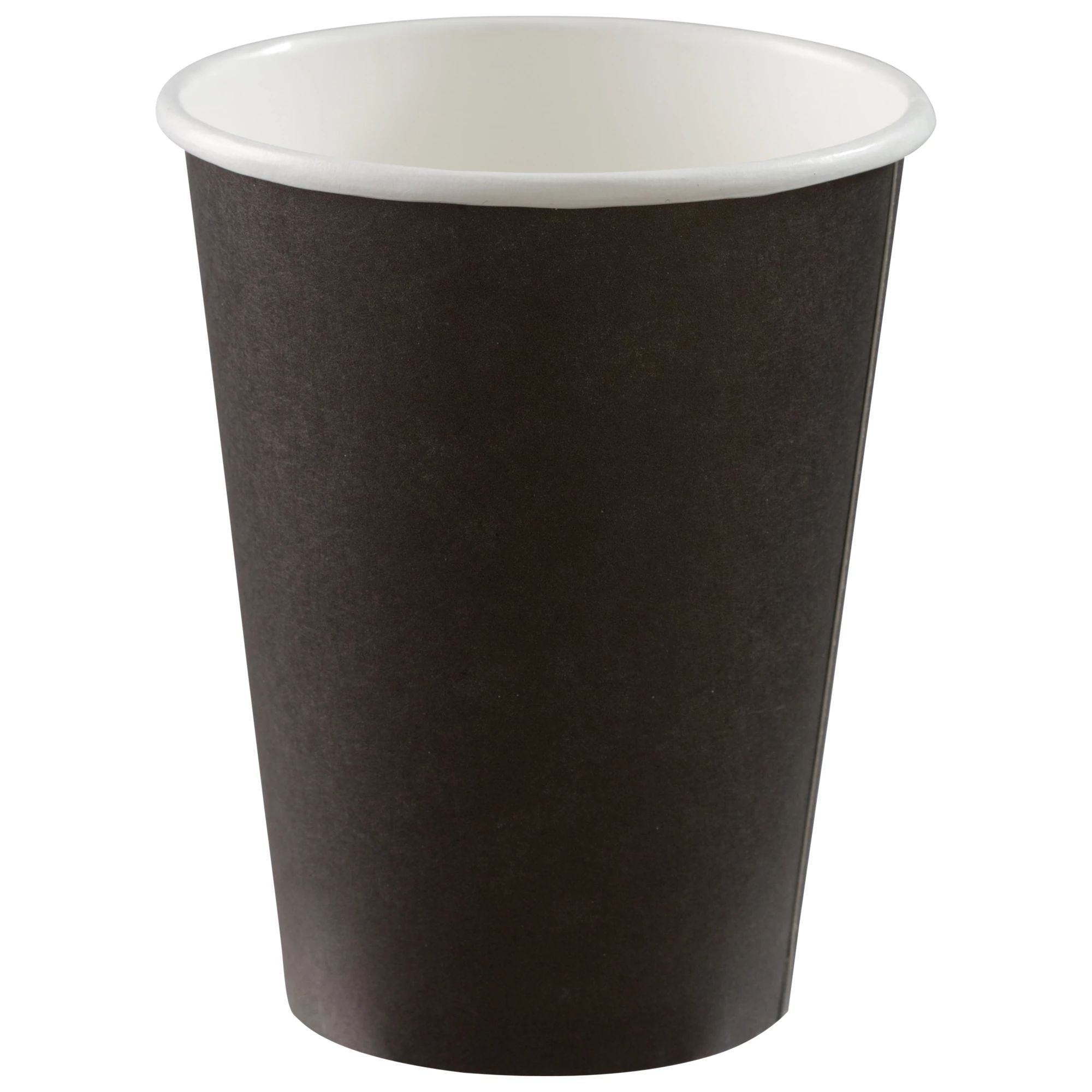 12 Oz. Paper Cups - Jet Black 50CT
