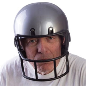 Helmet Football Silver