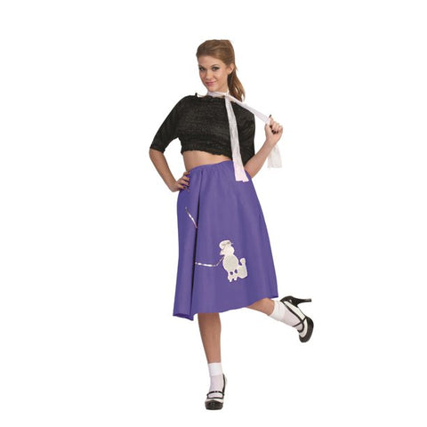 Poodle Skirt Purple