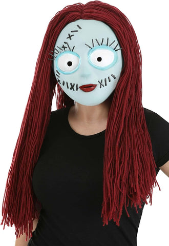 Sally Latex Mask w/ Attached Wig