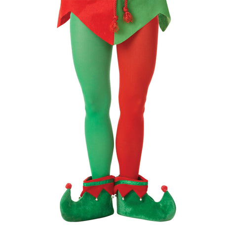 Tights Elf Red/Green