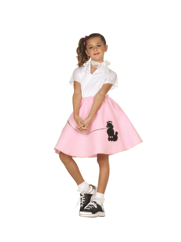 C. Poodle Skirt Pink Small 4-6