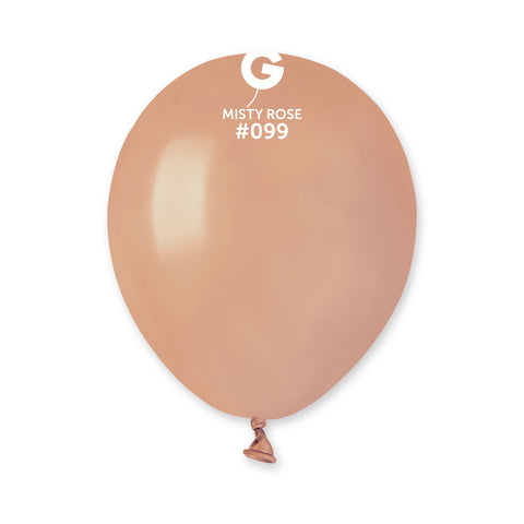 100 Count 5IN Misty Rose Balloons