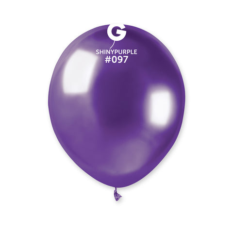 Shiny Purple 5" Balloons 50CT