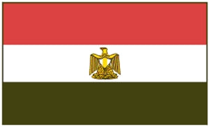 Flag 3X5 Egypt