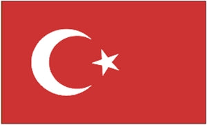 Flag 3X5 Turkey