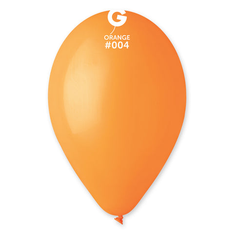 50 Count Orange 12IN Balloons