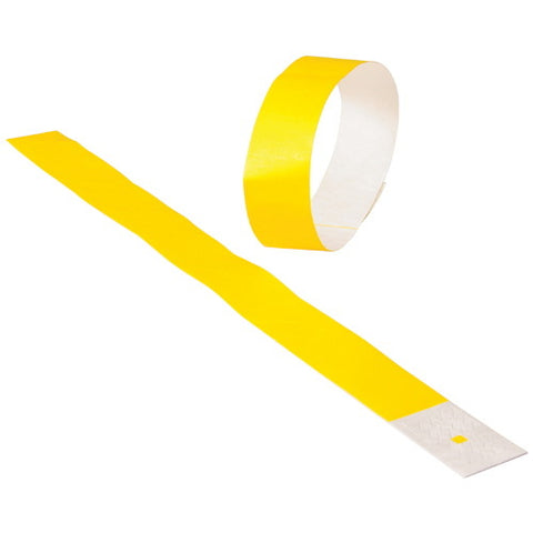 Wristbands 100CT Yellow