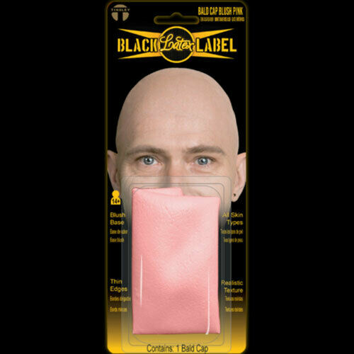 Bald cap Blush Pink Black Label