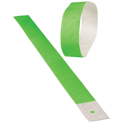 Wristbands 100CT Lime Green