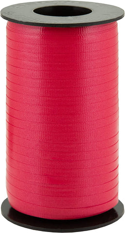 Hot Red Curling Ribbon 3/16" X 500 Yards