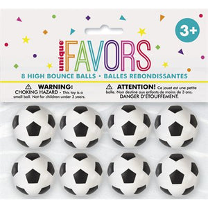 Soccer High Bounce Balls 8CT