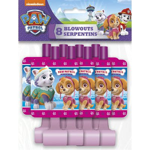 Paw Patrol Girls Blowouts 8CT