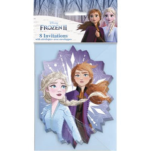 Frozen 2 Invitations 8CT