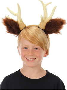 Deer Antlers With Ears Headband