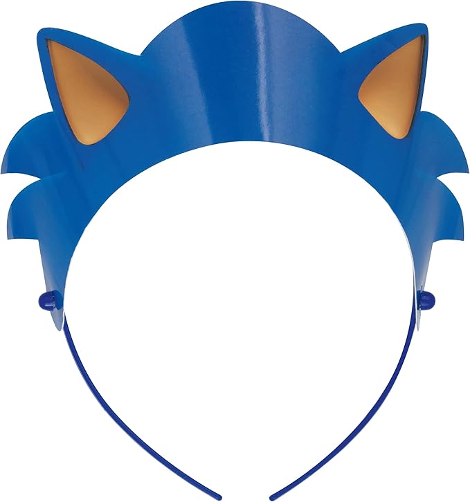 Sonic the Hedgehog Paper Headbands 4CT