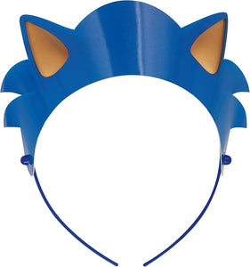 Sonic the Hedgehog Paper Headbands 4CT