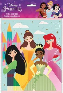 Disney Princess Loot Bags 8CT