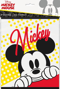 Mickey Mouse Loot Bags 8CT