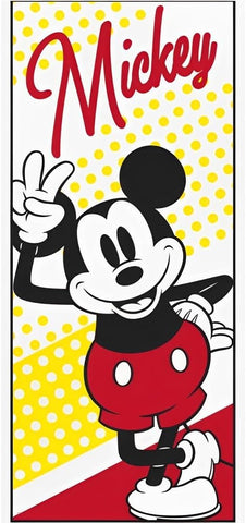 Mickey Mouse Door Poster - 27" x 60"