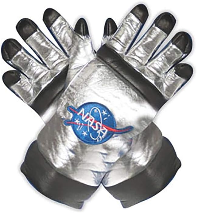 C. Gloves Astronaut Silver