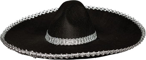 Sombrero Black and Sillver