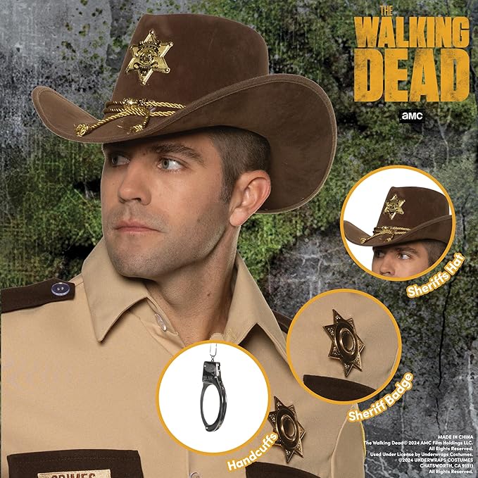 Rick Grimes Sheriff Accessoy Kit