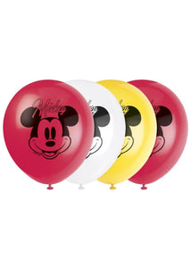 Latex Balloons Mickey Mouse 8CT 12IN