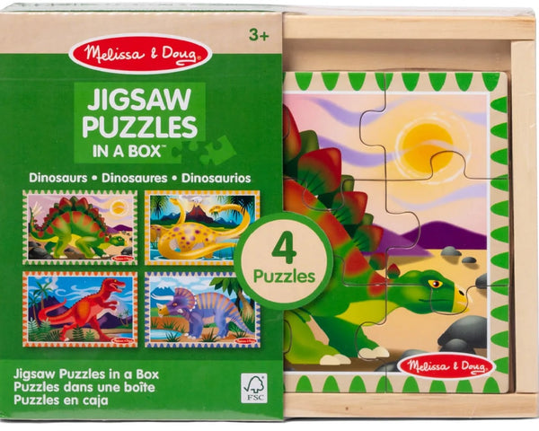 Dinosaurs Puzzles In A Box