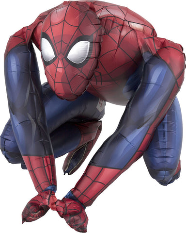 Balloon Mylar Spiderman Sittting