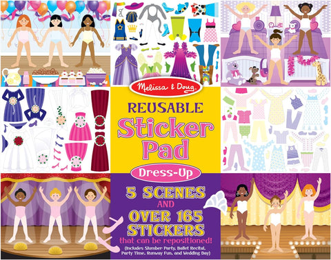 Reusable Sticker Pads Dress Up