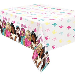 Barbie Plastic Table Cover