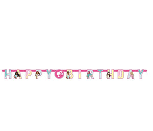 Barbie Birthday Banner 6FT