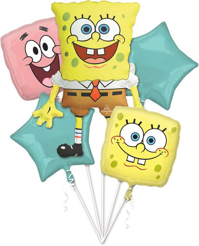 Balloon Mylar Boquet Spongebob