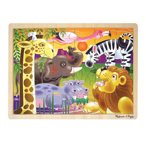 Puzzle Jigsaw Afriacan Animals
