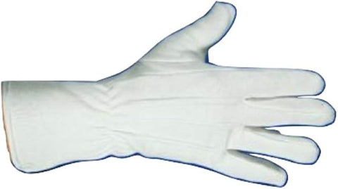 Gloves White Santa w/Sanps