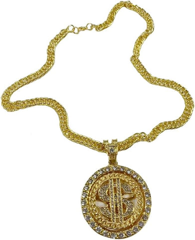 Necklace Dollar Spinner w/Diamonds