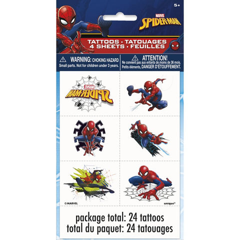 Tattoos Spiderman Amazing 24CT